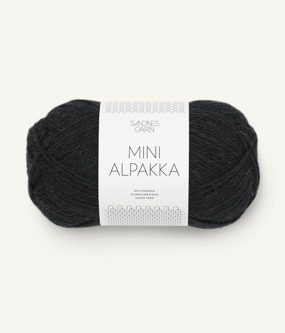 Hovedbilde Mini Alpakka 1099 Black
